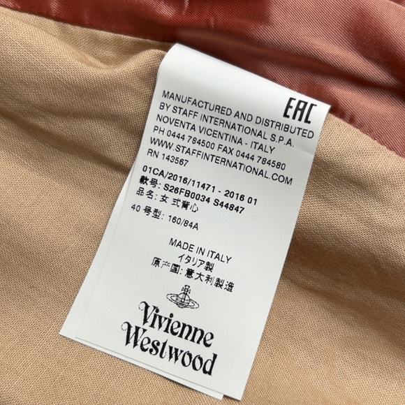 Vivienne Westwood 2,400$ Red Label 2016 Brand new Set from Vivienne Westwood - Picture 11 of 16